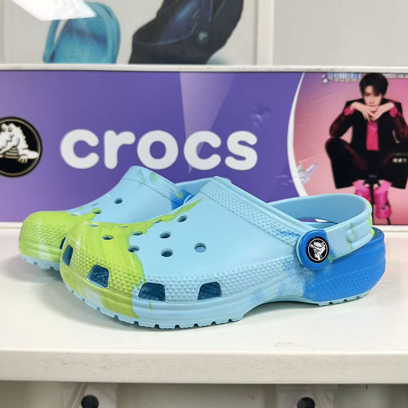 Crocs洞洞鞋沙滩鞋户外拖鞋卡骆驰男女鞋包头运动夏款凉鞋208275