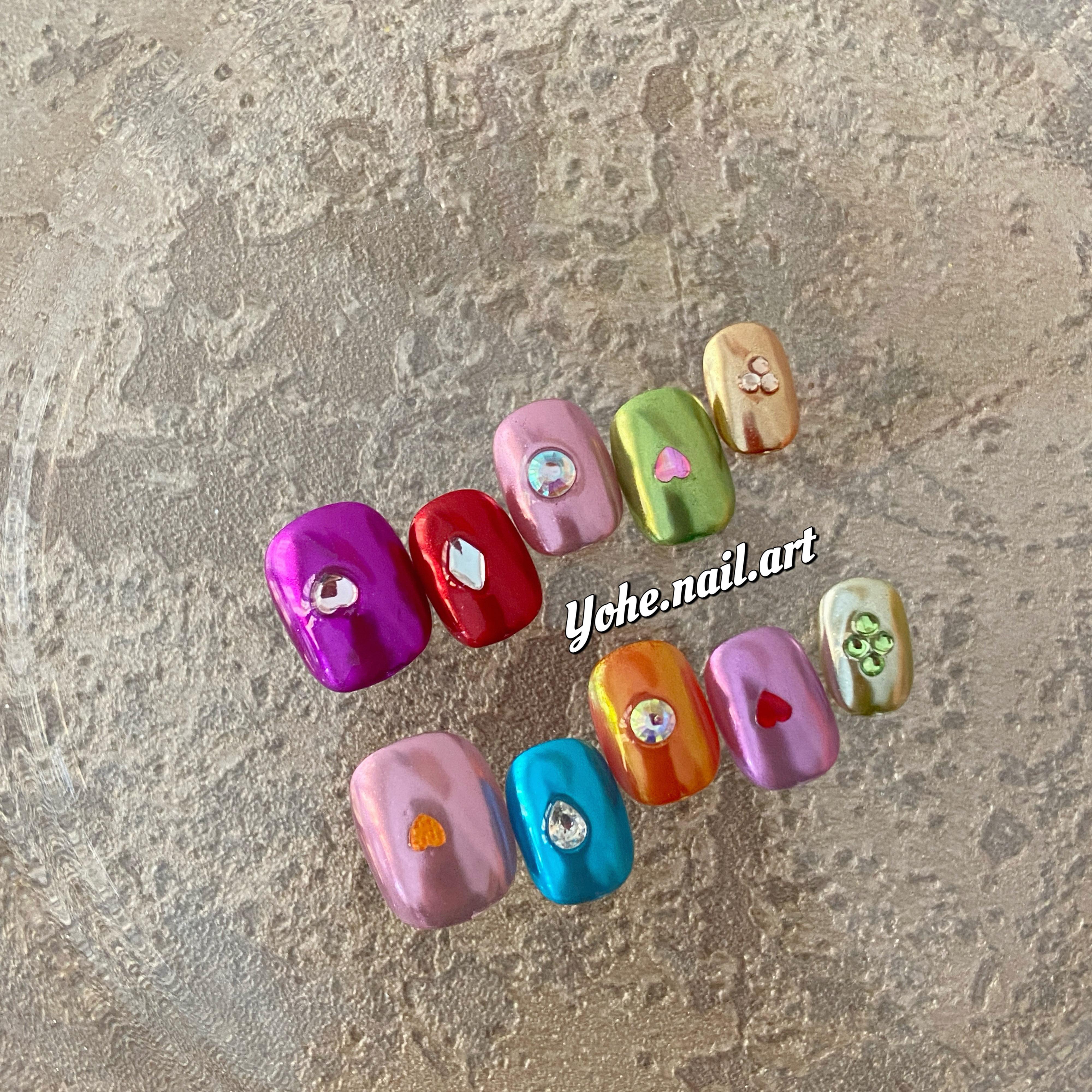 半糖主义高级感穿戴甲美甲