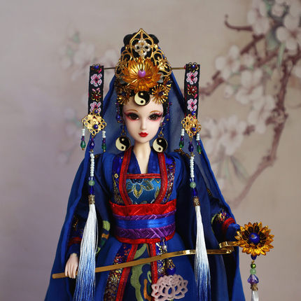 瑷鹂原创古装娃娃人物系列手工制作12点美白关节可换装全部清仓价