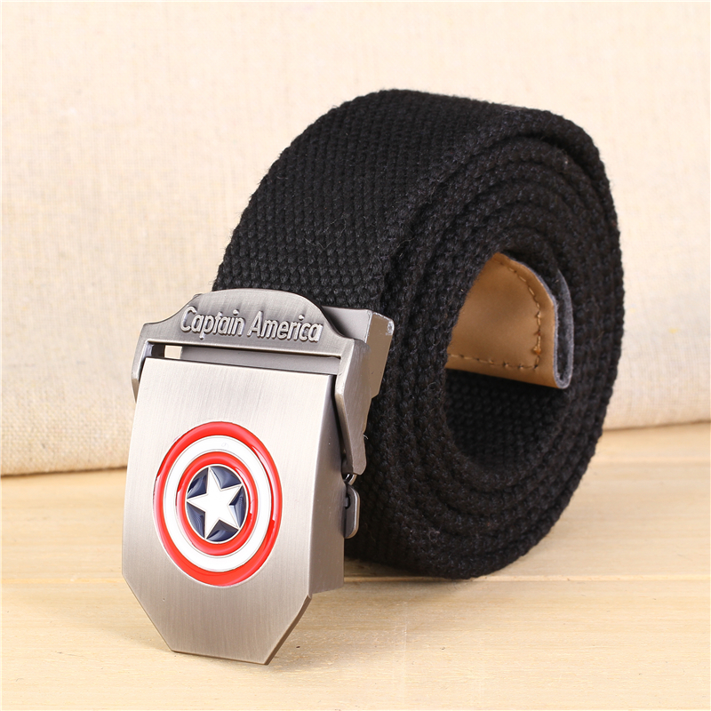 休闲风青年学生加厚韩版帆布腰带