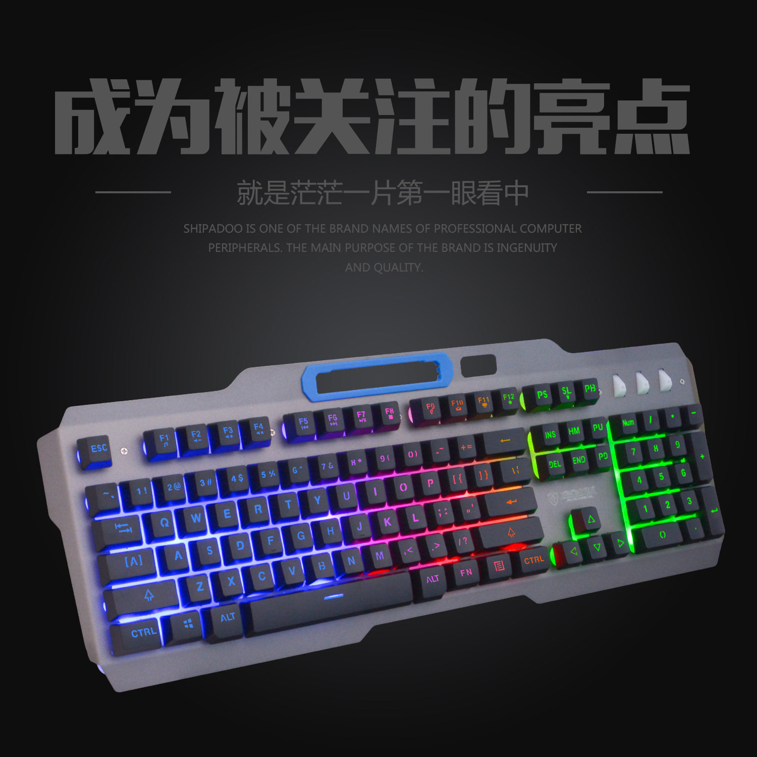 GK300 Void Battleship Wired keyboard Metal Backlight Suspended Mechanics Feel computer game Internet Barin the Computer Hardware/Monitor/Computer Peripherals , Keyboard  category - from Buy2taobao.com to provide professional Taobao agent buy service