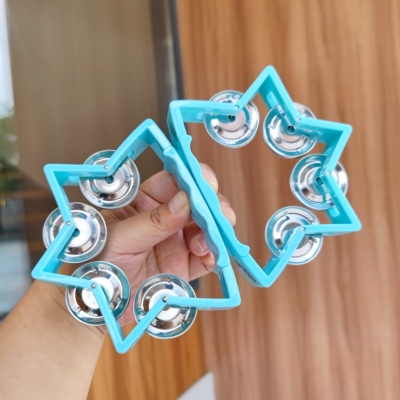 MEMORIES温柔浅蓝色铃鼓一对