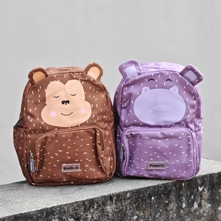 官售40美刀 8个款 出老美WOODBE CO原包装动物造型儿童书包背包