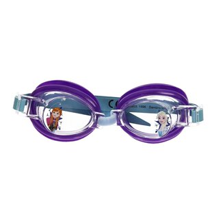 出口大不列颠 儿童游泳镜男女孩冰雪奇缘艾莎公主防水护目可调