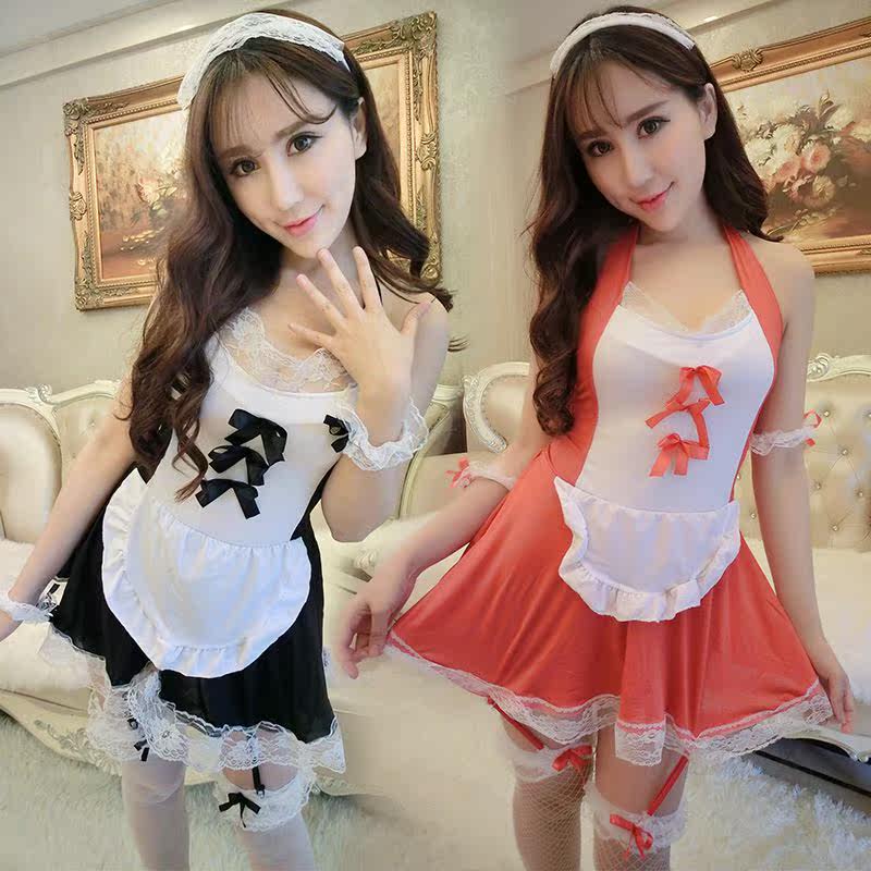 新款蕾丝透明女仆装 夜店性感可爱吊带女佣围裙制服诱惑短裙套装|msdalam kategori Butik wanita / wanita, menetapkan/pakaian seragam pelajar/seragam kerja, pakej lain - dari Buy2taobao.com untuk memberikan perkhidmatan ejen Taobao profesional membeli