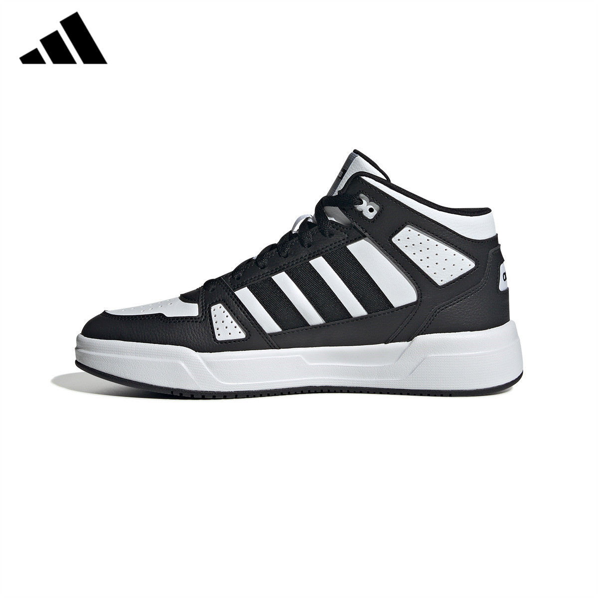adidas阿迪达斯高帮板鞋男鞋官方正品新款休闲跑步鞋运动鞋JS3442