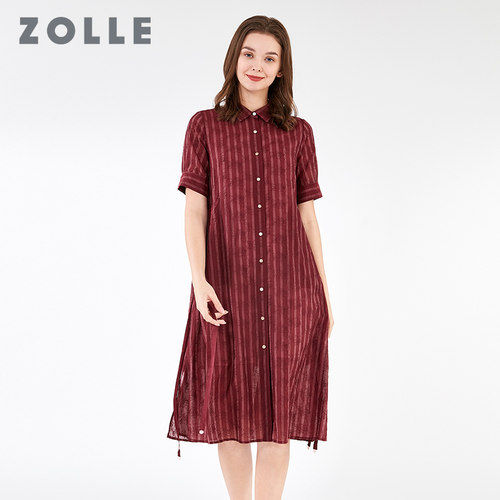 ZOLLE因为廓形宽松显瘦连衣裙