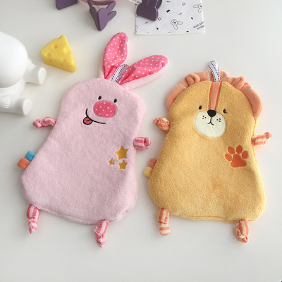 双层珊瑚绒挂式擦手巾