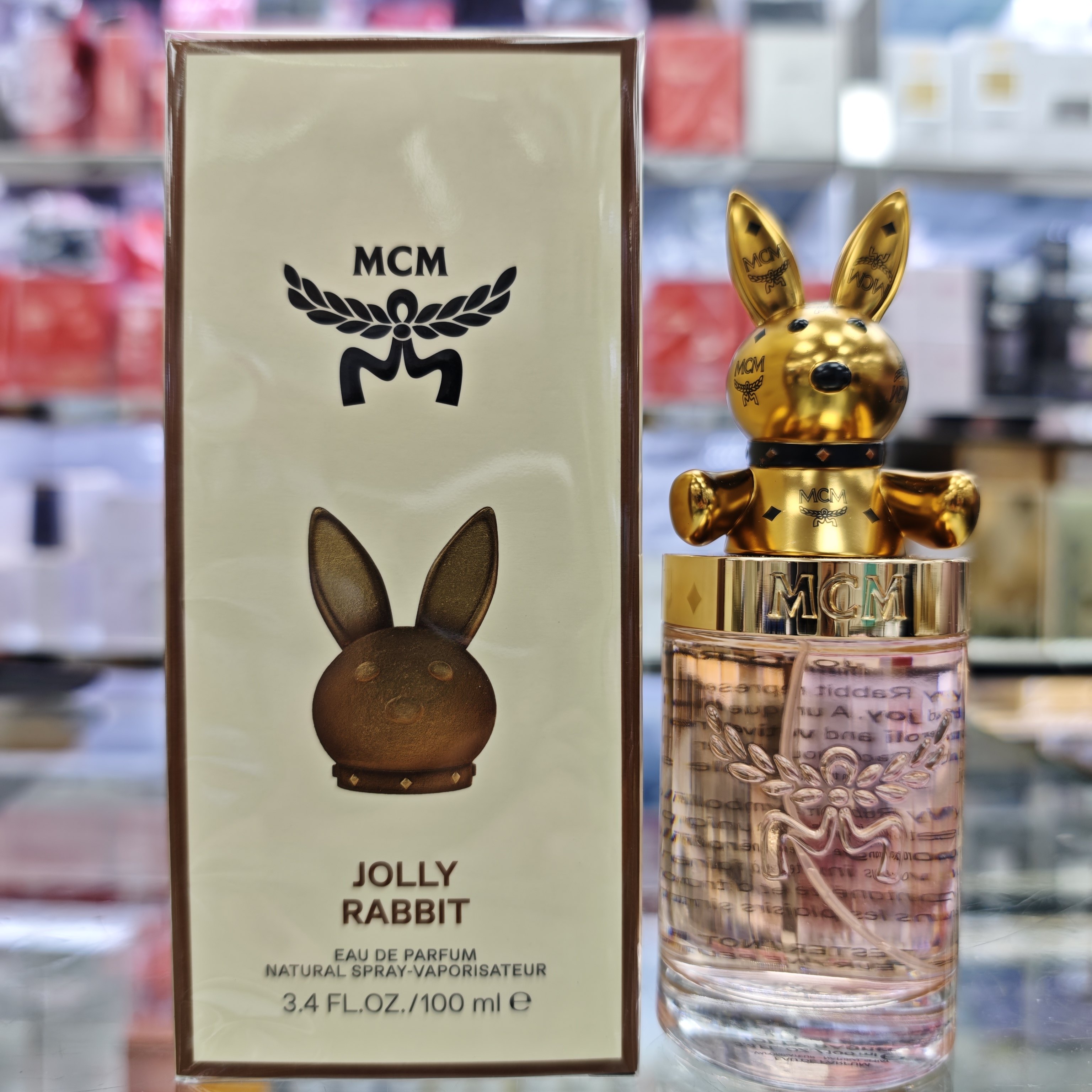 MCM恩思恩Jolly Rabbit 动物狂想曲欢跃兔宝淡香精愉快兔比