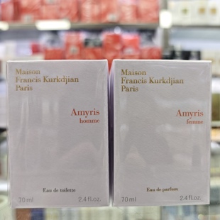 雅迷瑞斯男 女士香水木质香调香水EDT70ml Amyris 梵诗柯香MFK