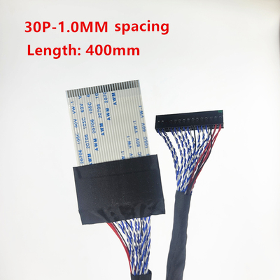 30针双8焊接屏线FPC/FFC转杜邦接口 LTM190BT07 LVDS 长度 400MM