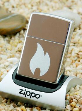 ZIPPO原装正品打火机 镜面 经典雪花火焰20363 专柜正版 防风芝宝