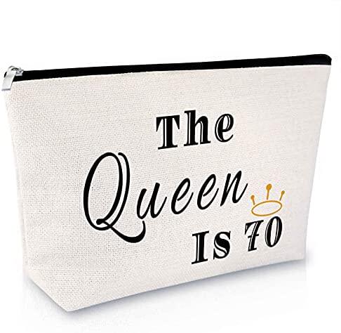 70th birthday gifts for women makeup bag 70 year old birthda
