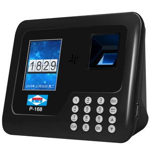 爱宝F-168人脸识别打卡考勤机指纹面部远程wifi工地打卡器签到机