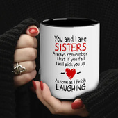 水杯 ins风创意个性 姐妹款 趣味语录陶瓷马克杯闺蜜生日节日礼物