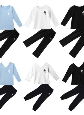男童舞蹈服套装春夏季练功形体服