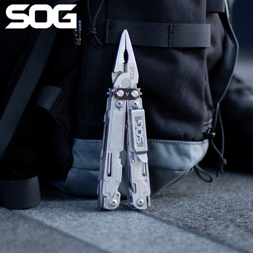 SOG索格工具钳套装PA1001折刀edc刀PA2001户外折叠多功能钳子