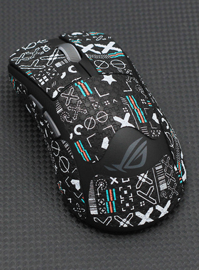 防滑贴 适用 华硕 ASUS ROG 月刃2RGB ACE 月刃防汗贴侧边按键膜