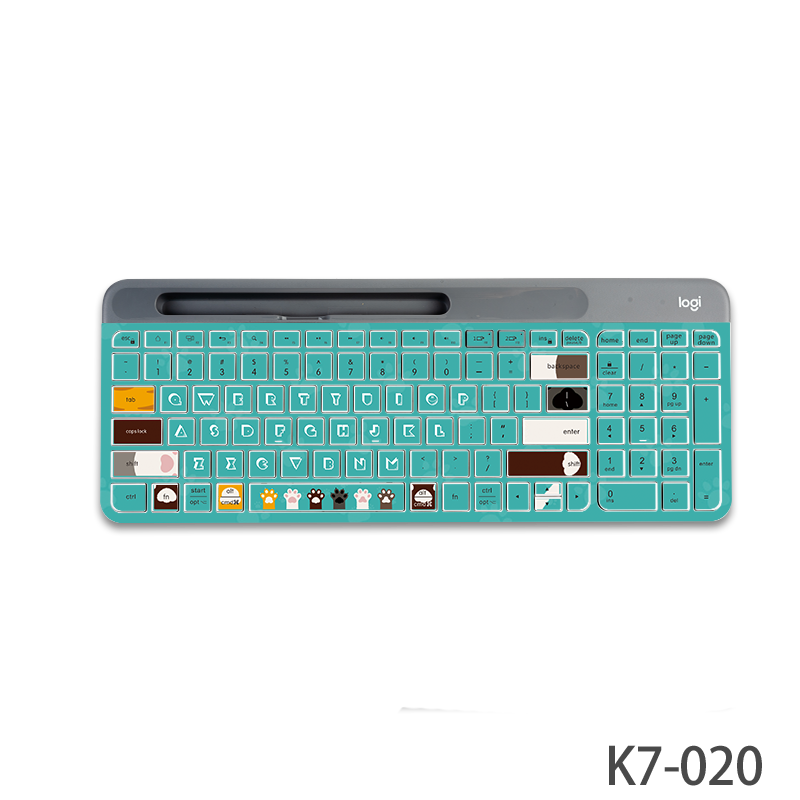 适用logitech罗技无线贴纸键盘膜