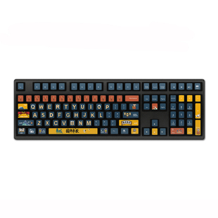 机械师 达尔优 合金板 A840 保护贴膜 贴纸 键盘按键游戏台式 适用