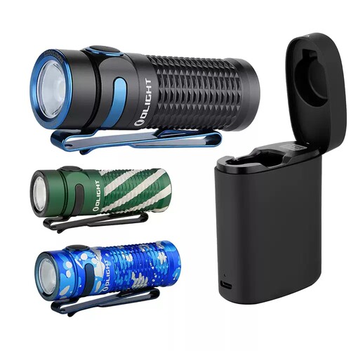 OLIGHT傲雷指挥家baton3强光1200流明16340磁吸充电EDC便携手电筒