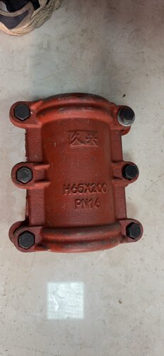 堵漏器抢修铸铁抱箍水管哈