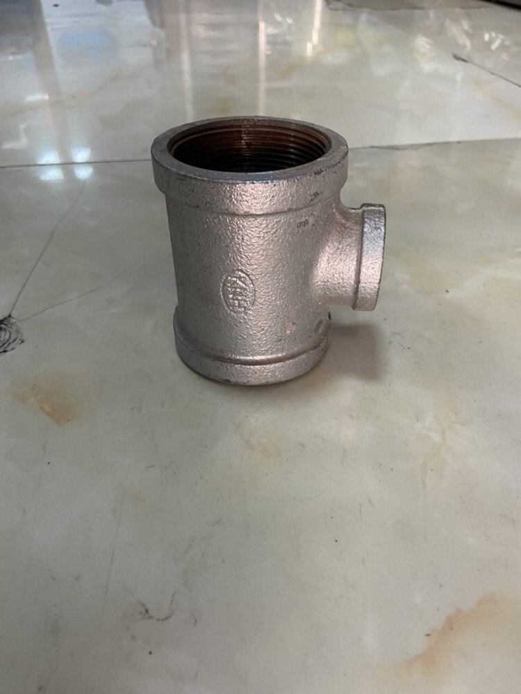 玛钢管件 镀锌配件丝扣变径三通 镀锌三通 煤气管配件大小三通