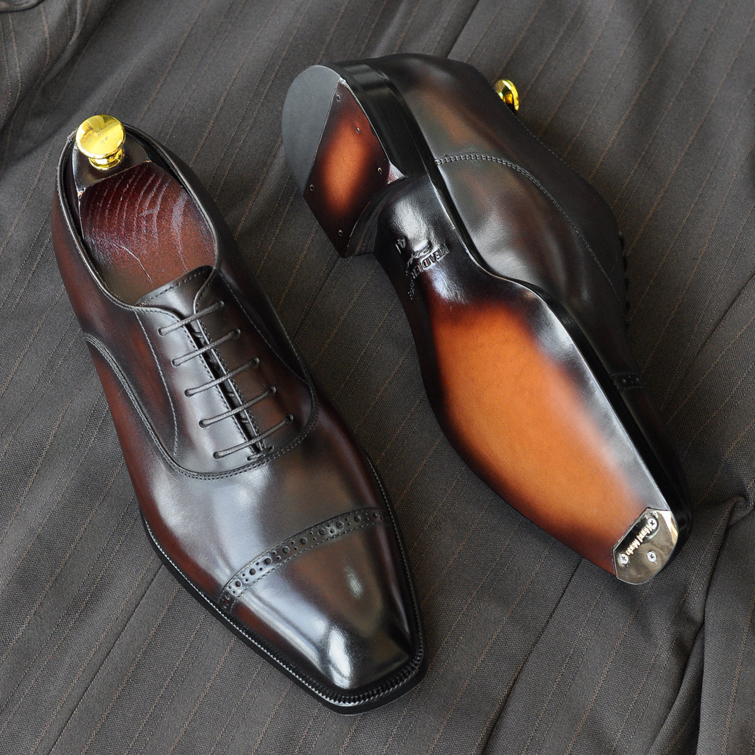 意大利手工男士商务正装皮鞋固特异琴底铜头牛津鞋英伦方头婚鞋,流行男鞋,正装皮鞋,淘宝优惠券,粉丝福利购,淘宝优惠卷