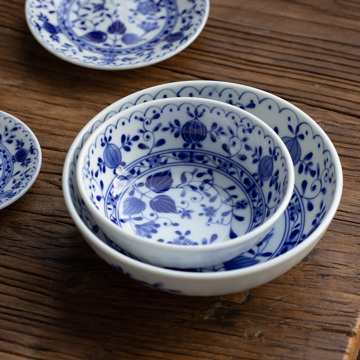 日本美浓烧米饭碗菜盘碟日式餐具