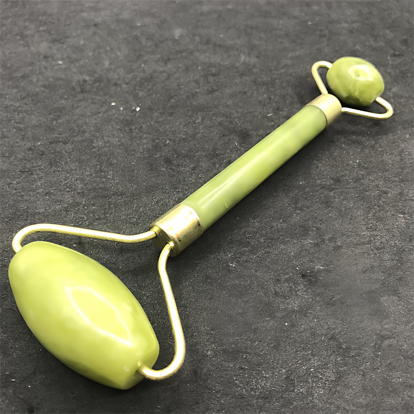 单轮/双轮玉石按摩车玉器按摩器滚轮脸摩手臂滚摩随身携带