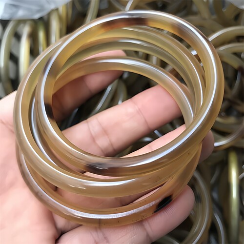 06mm精品牛角细环手镯