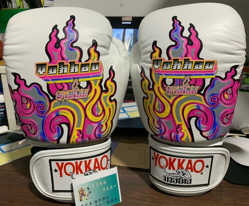 Y泰拳进口曼谷套装真牛皮护腿