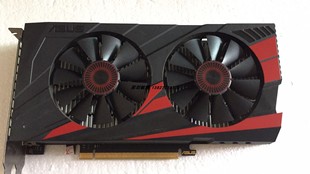 950 华硕 GTX950 ASUS 圣骑士 双风扇 不用供电 独显