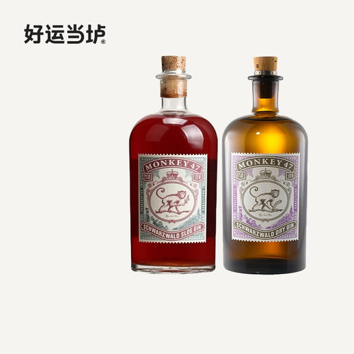 【猴王47】黑森林干金酒风味楒洛金酒风味配制酒500ml