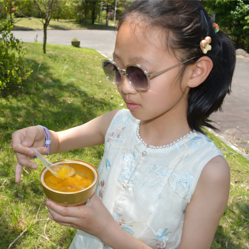 庆元特产甜橘柚罐头儿童水果罐头户外野餐即食新鲜水果罐礼盒瓶装