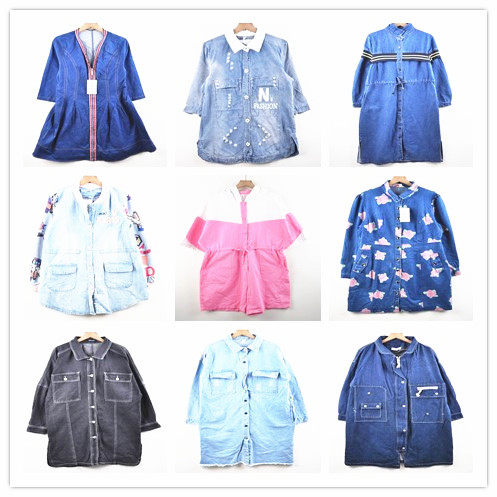 vintage古着牛仔衣水洗做旧印花BF风原宿复古宽松牛仔外套男女N3