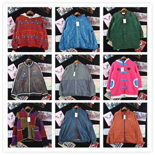 vintage古着棉服集合原宿街头数字BF嘻哈风格秋冬宽松夹克外套Q23