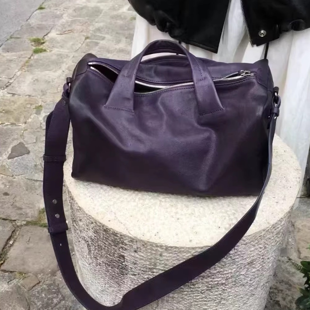 韩国东大门breathe波士顿包简约高级感通勤小众大容量手提斜挎包