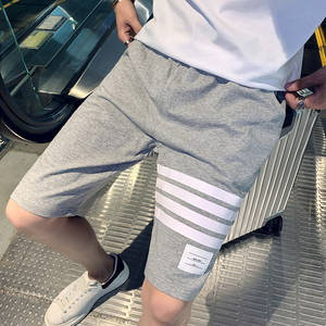 24夏季新款社会小伙四条杠休闲运动短裤五分裤-3 K01-P38控58图片