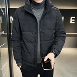 新款冬季店主风修身立领刺绣轻薄羽绒服男外套1MY28-P155控205，男装羽绒服，电商A400-1（原B352）
