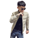 23冬季新款男纯色棉袄修身棒球领冬装外套棉服-1MY11-P118控158，男装棉衣，电商A400-1（原B352）