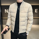 23冬季店主风韩版修身纯色棉衣外套男棉袄MY11-P118控158，男装棉衣，电商A400-1（原B352）