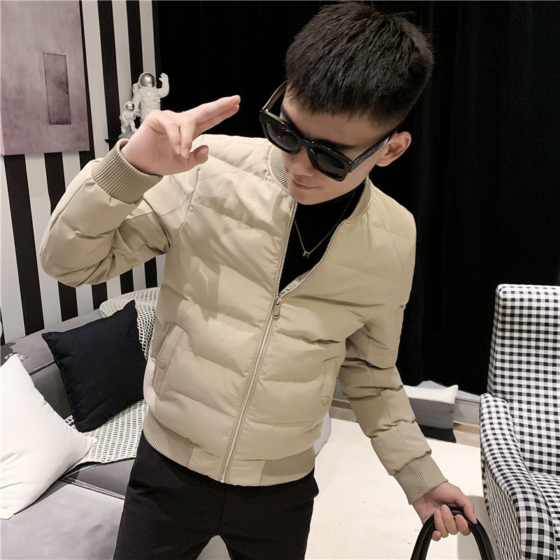 21冬季社会小伙新款棉衣韩版修身外套男棉袄3MY11-P118控158,男装棉衣,电商A400-1（原B352）