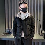 23男士冬季新款潮流休闲工装加厚立领羽绒外套-YR703-P155控208，男装羽绒服，电商A400-1（原B352）