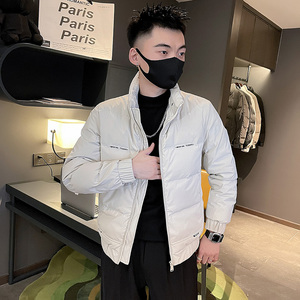 2024冬季潮牌男立领修身保暖加厚羽绒服外套-1 YR663-P158控208图片