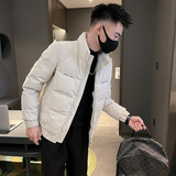 2024冬季潮牌男立领修身保暖加厚羽绒服外套-3YR663-P158控208，男装羽绒服，电商A400-1（原B352）