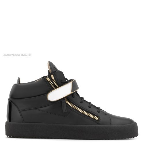 wrgz高帮男鞋拉链情侣鞋中帮