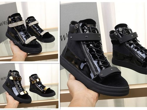 欧洲站保暖金扣黑扣丝绒情侣鞋