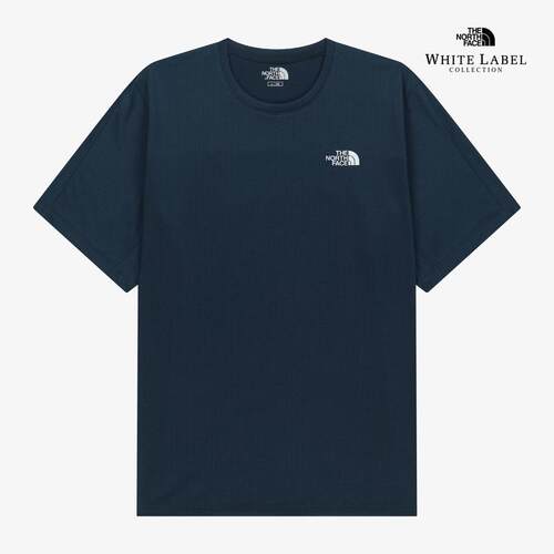 海外代购THE NORTH FACE/北面男女运动T恤透气吸汗华夫格圆领