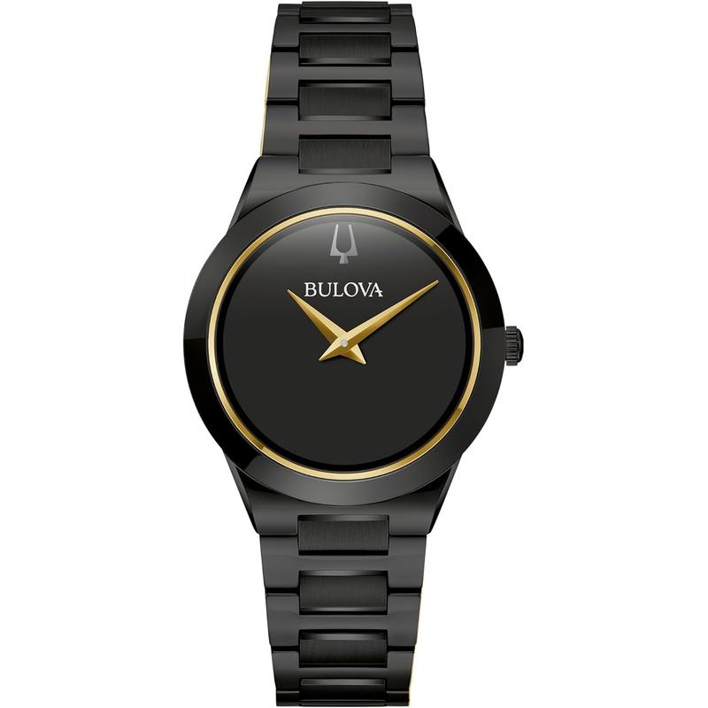 海外代购BULOVA/宝路华女士手表欧美腕表精准计时两针显示不锈钢